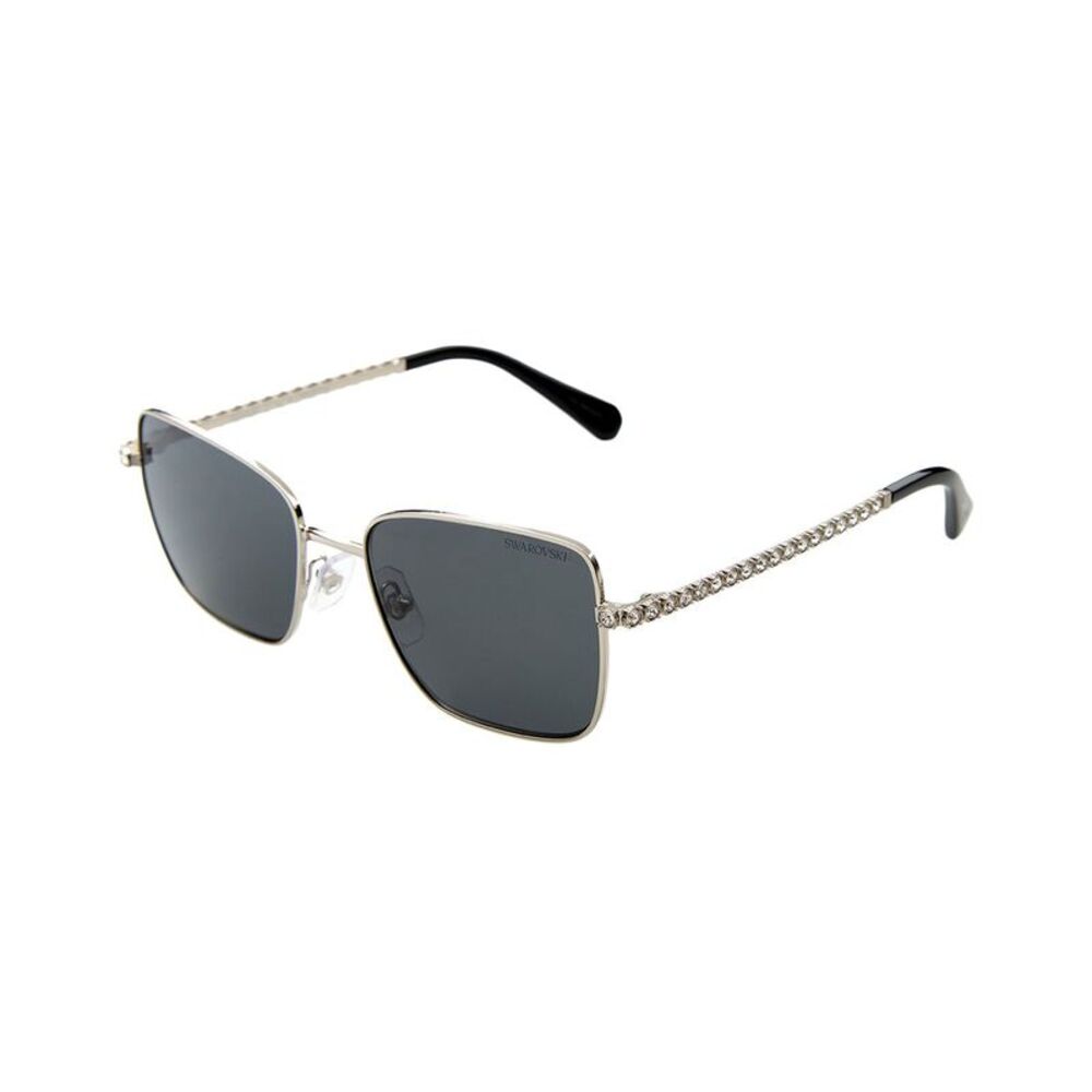 Swarovski Women's Sk701553-X 53Mm Sunglasses, Silver